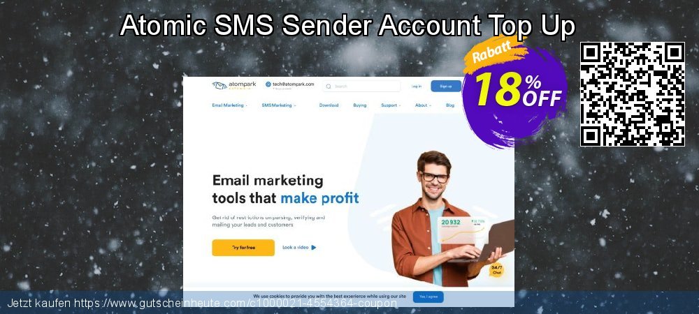 Atomic SMS Sender Account Top Up erstaunlich Sale Aktionen Bildschirmfoto