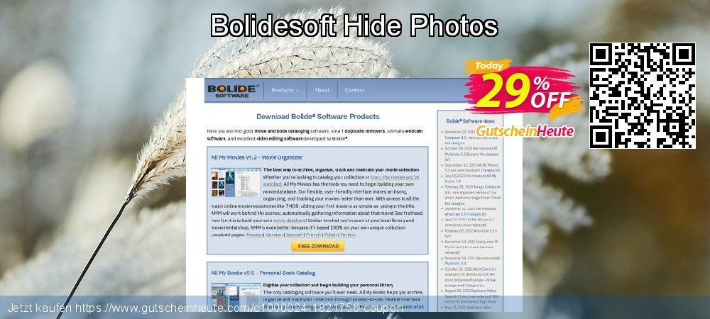 Bolidesoft Hide Photos wundervoll Angebote Bildschirmfoto