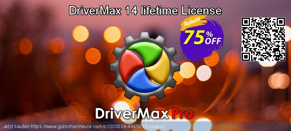 DriverMax 14 lifetime License aufregenden Außendienst-Promotions Bildschirmfoto