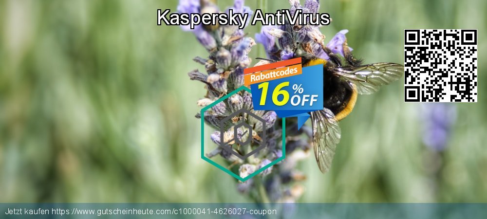 Kaspersky AntiVirus aufregende Ermäßigung Bildschirmfoto