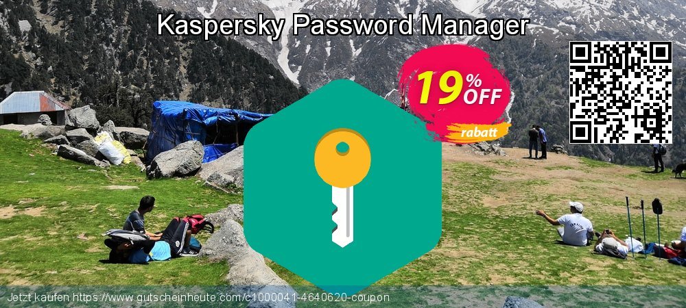 Kaspersky Password Manager toll Förderung Bildschirmfoto