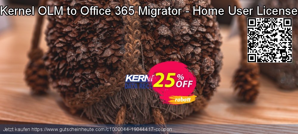 Kernel OLM to Office 365 Migrator - Home User License Sonderangebote Rabatt Bildschirmfoto