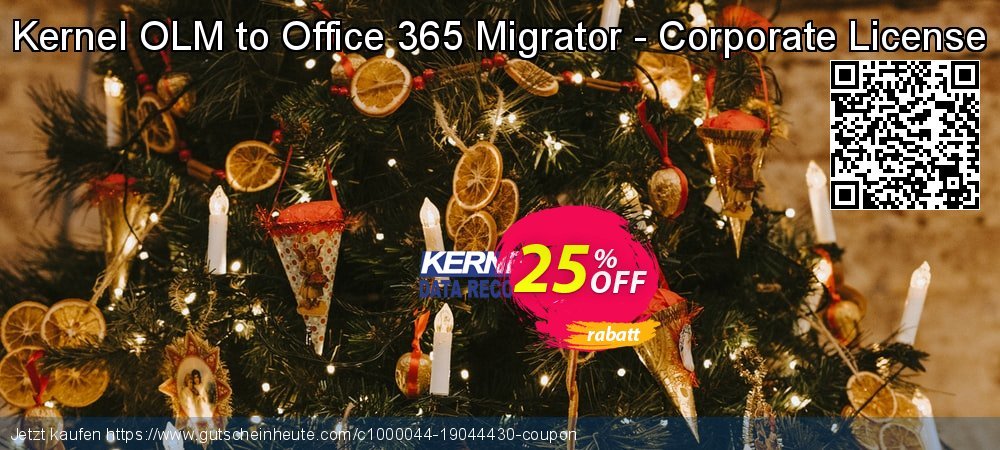 Kernel OLM to Office 365 Migrator - Corporate License verwunderlich Preisnachlass Bildschirmfoto