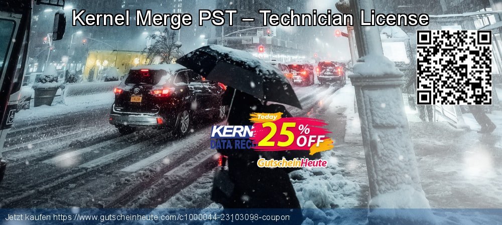 Kernel Merge PST – Technician License atemberaubend Sale Aktionen Bildschirmfoto