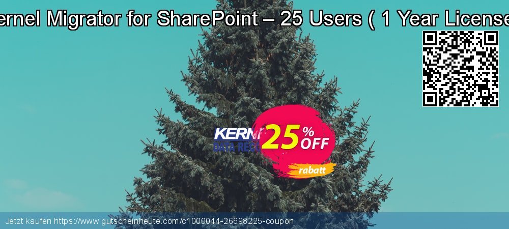 Kernel Migrator for SharePoint – 25 Users -  1 Year License   erstaunlich Rabatt Bildschirmfoto