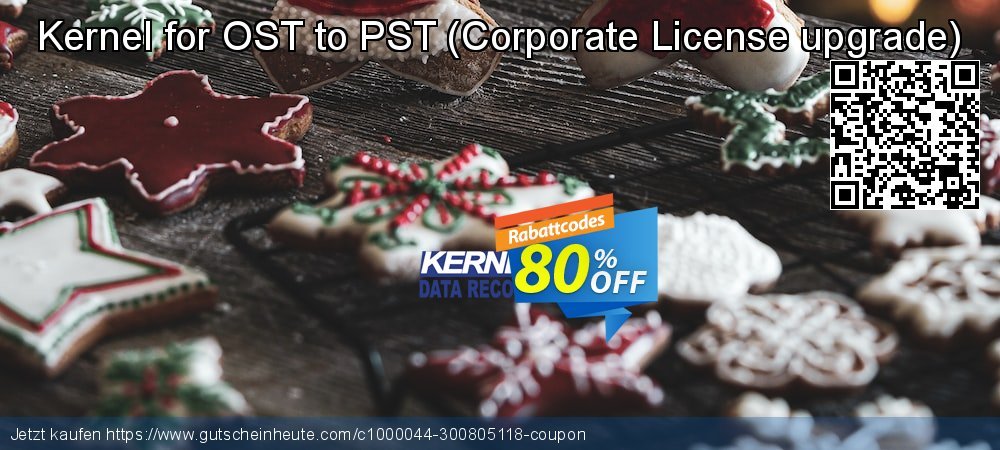 Kernel for OST to PST - Corporate License upgrade  exklusiv Förderung Bildschirmfoto