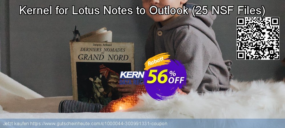Kernel for Lotus Notes to Outlook - 25 NSF Files  aufregende Verkaufsförderung Bildschirmfoto