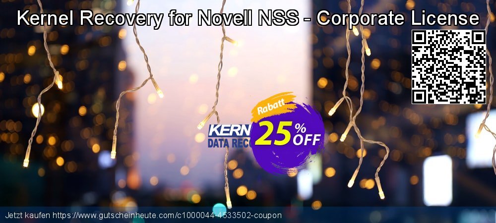 Kernel Recovery for Novell NSS - Corporate License uneingeschränkt Disagio Bildschirmfoto