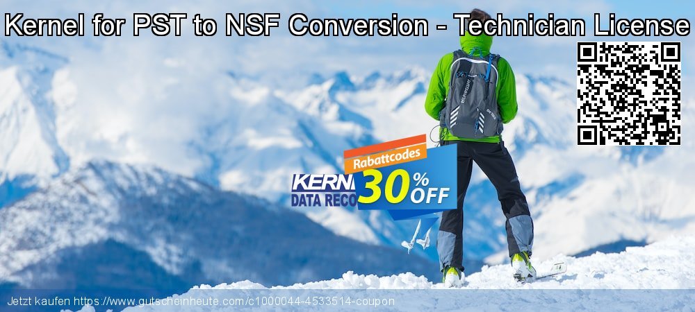 Kernel for PST to NSF Conversion - Technician License wunderschön Angebote Bildschirmfoto