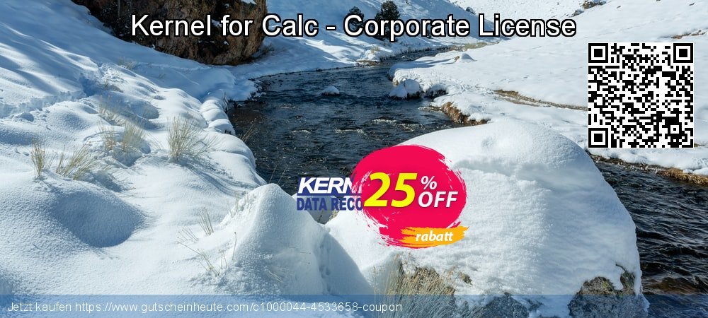 Kernel for Calc - Corporate License ausschließlich Außendienst-Promotions Bildschirmfoto