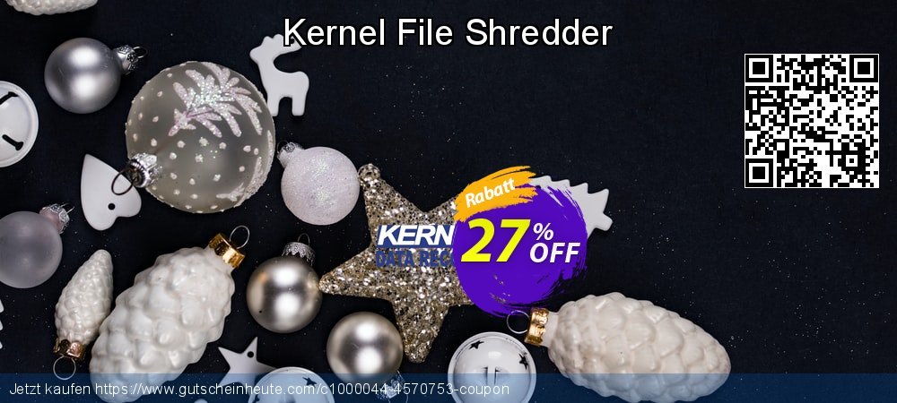 Kernel File Shredder beeindruckend Preisreduzierung Bildschirmfoto