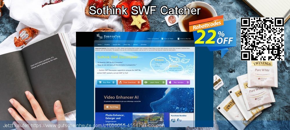 Sothink SWF Catcher verwunderlich Rabatt Bildschirmfoto