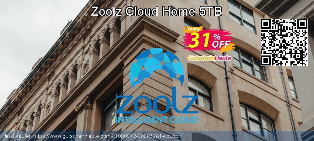 Zoolz Cloud Home 5TB exklusiv Nachlass Bildschirmfoto