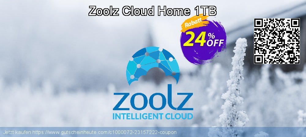 Zoolz Cloud Home 1TB uneingeschränkt Promotionsangebot Bildschirmfoto