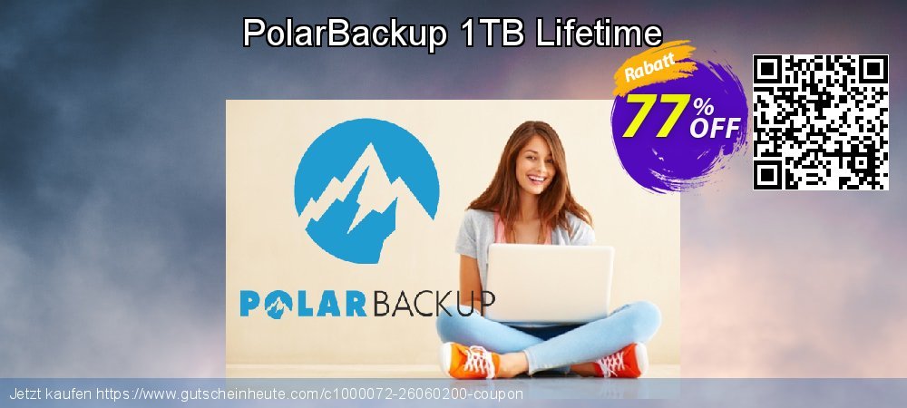 PolarBackup 1TB Lifetime wundervoll Außendienst-Promotions Bildschirmfoto