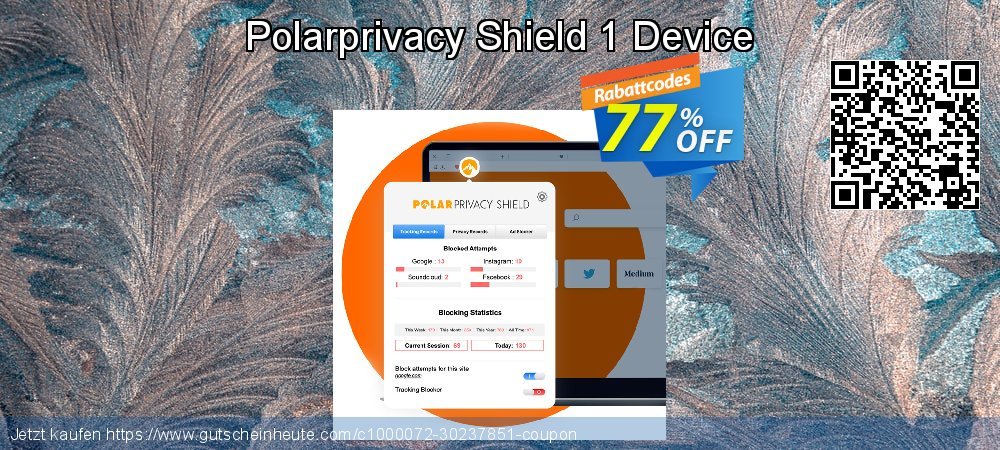 Polarprivacy Shield 1 Device wunderschön Förderung Bildschirmfoto