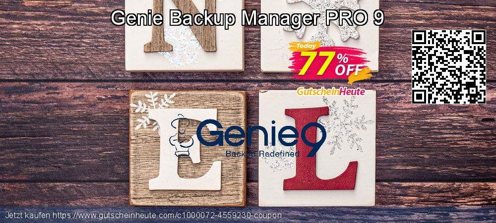 Genie Backup Manager PRO 9 besten Nachlass Bildschirmfoto