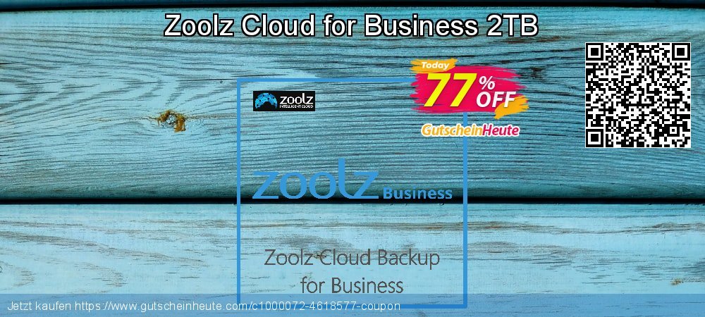 Zoolz Cloud for Business 2TB formidable Nachlass Bildschirmfoto