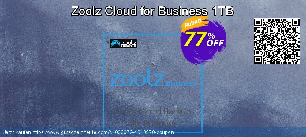 Zoolz Cloud for Business 1TB verwunderlich Diskont Bildschirmfoto