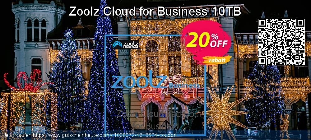 Zoolz Cloud for Business 10TB ausschließlich Ermäßigungen Bildschirmfoto