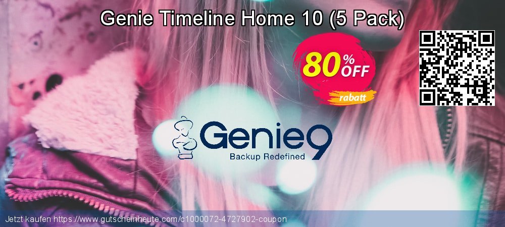 Genie Timeline Home 10 - 5 Pack  Sonderangebote Angebote Bildschirmfoto