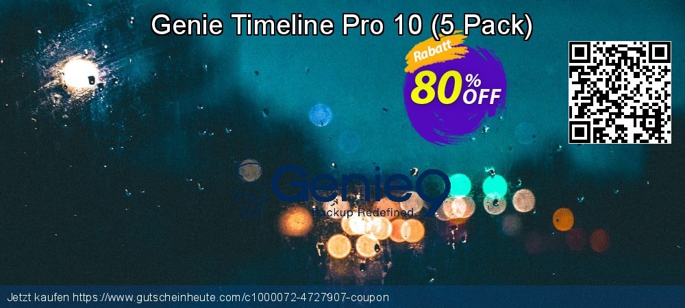 Genie Timeline Pro 10 - 5 Pack  wunderbar Disagio Bildschirmfoto