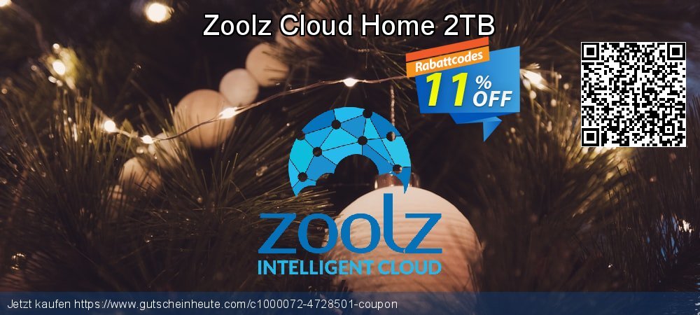 Zoolz Cloud Home 2TB wundervoll Ermäßigung Bildschirmfoto