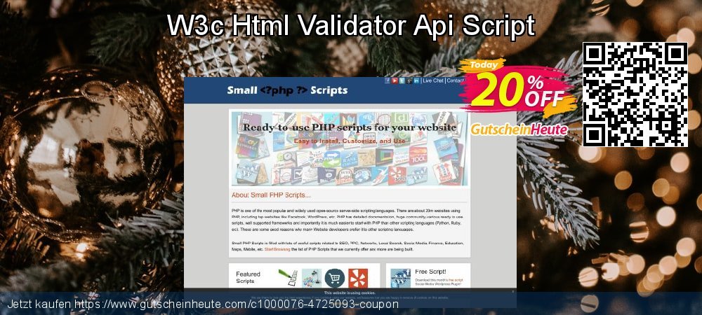 W3c Html Validator Api Script uneingeschränkt Sale Aktionen Bildschirmfoto