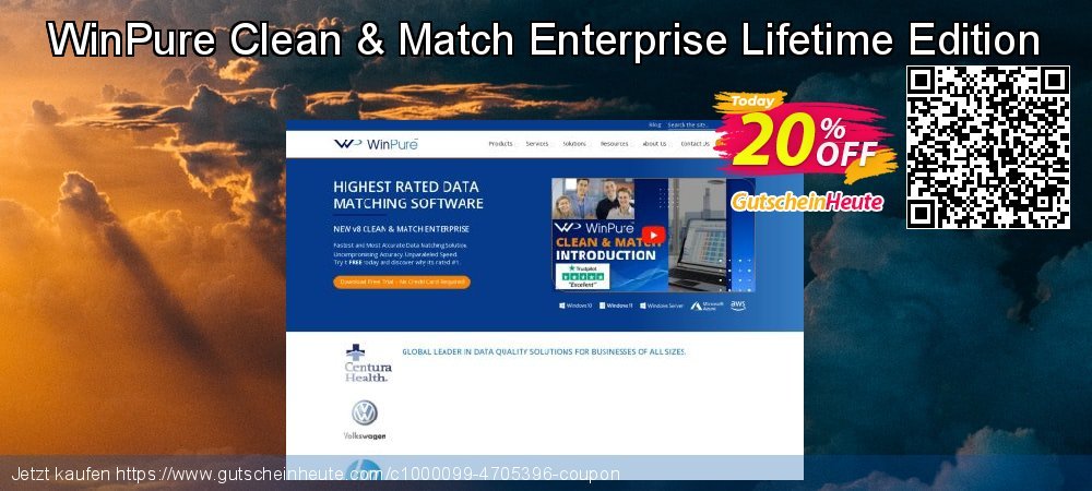 WinPure Clean & Match Enterprise Lifetime Edition verwunderlich Promotionsangebot Bildschirmfoto