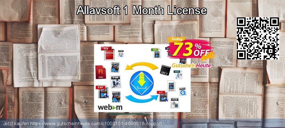 Allavsoft 1 Month License besten Förderung Bildschirmfoto