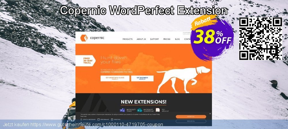 Copernic WordPerfect Extension fantastisch Angebote Bildschirmfoto