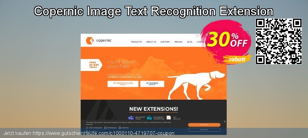 Copernic Image Text Recognition Extension wunderbar Nachlass Bildschirmfoto