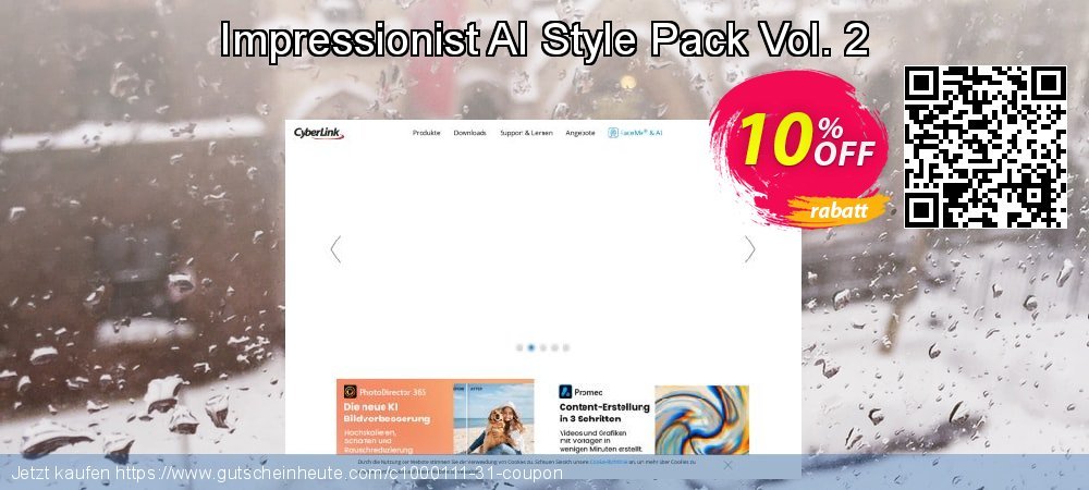 Impressionist AI Style Pack Vol. 2 genial Ermäßigungen Bildschirmfoto