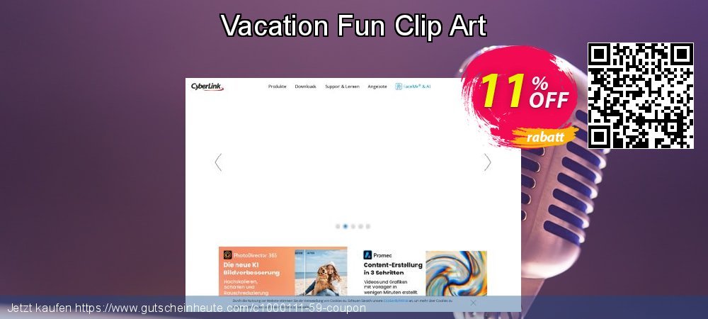 Vacation Fun Clip Art umwerfenden Preisreduzierung Bildschirmfoto