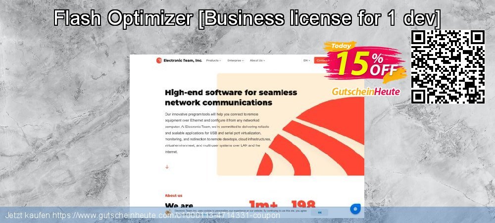 Flash Optimizer  - Business license for 1 dev  aufregenden Preisnachlass Bildschirmfoto