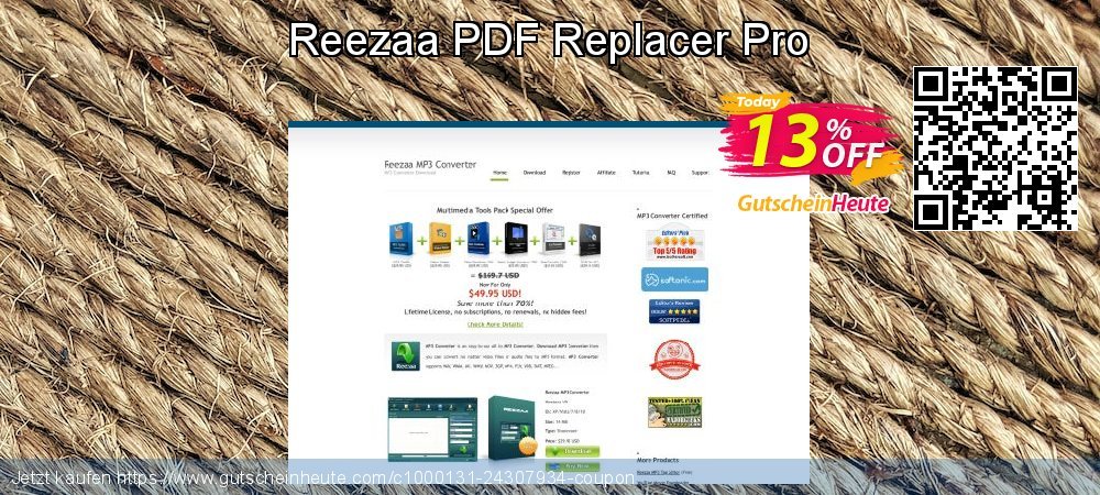 Reezaa PDF Replacer Pro atemberaubend Ausverkauf Bildschirmfoto