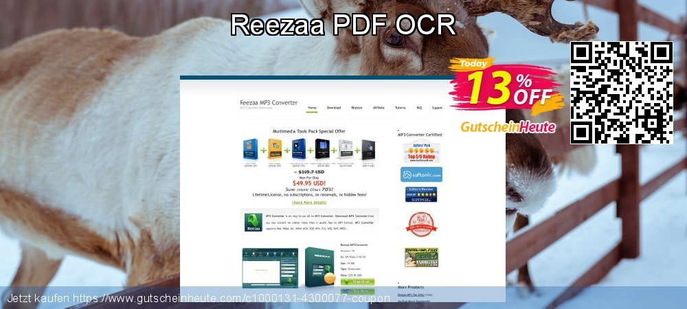 Reezaa PDF OCR atemberaubend Promotionsangebot Bildschirmfoto