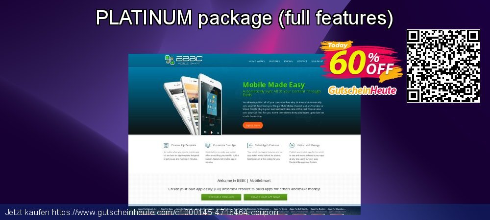 PLATINUM package - full features  unglaublich Preisreduzierung Bildschirmfoto