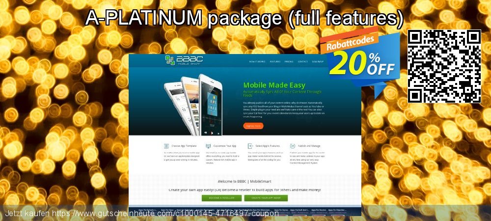 A-PLATINUM package - full features  großartig Außendienst-Promotions Bildschirmfoto