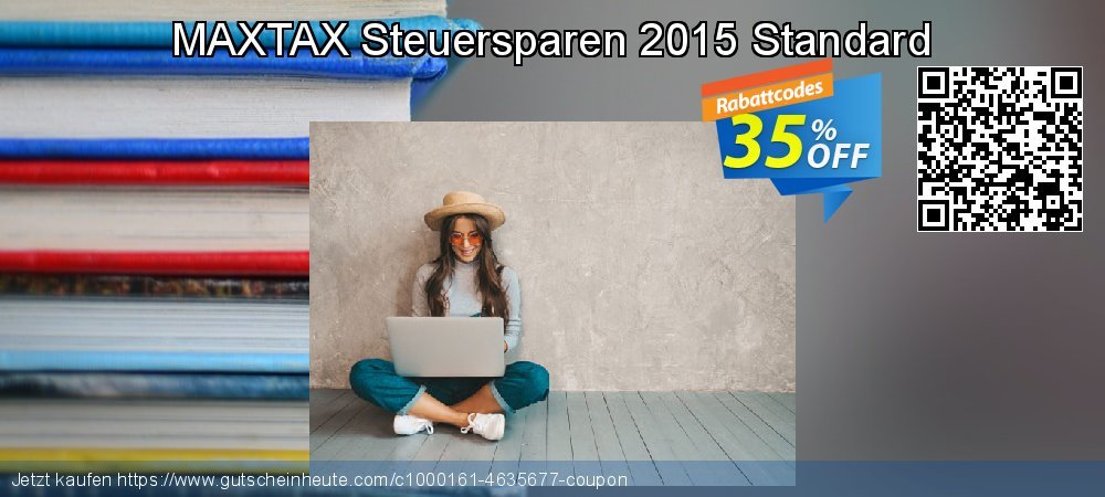 MAXTAX Steuersparen 2015 Standard überraschend Promotionsangebot Bildschirmfoto