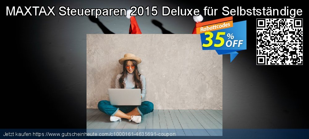 MAXTAX Steuerparen 2015 Deluxe für Selbstständige klasse Ermäßigungen Bildschirmfoto