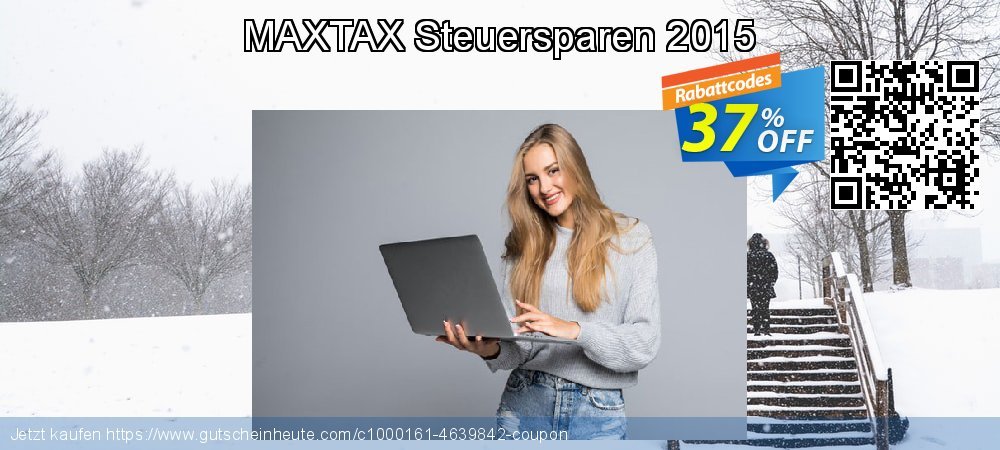 MAXTAX Steuersparen 2015 aufregende Promotionsangebot Bildschirmfoto