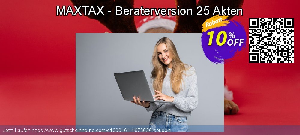 MAXTAX - Beraterversion 25 Akten Exzellent Förderung Bildschirmfoto