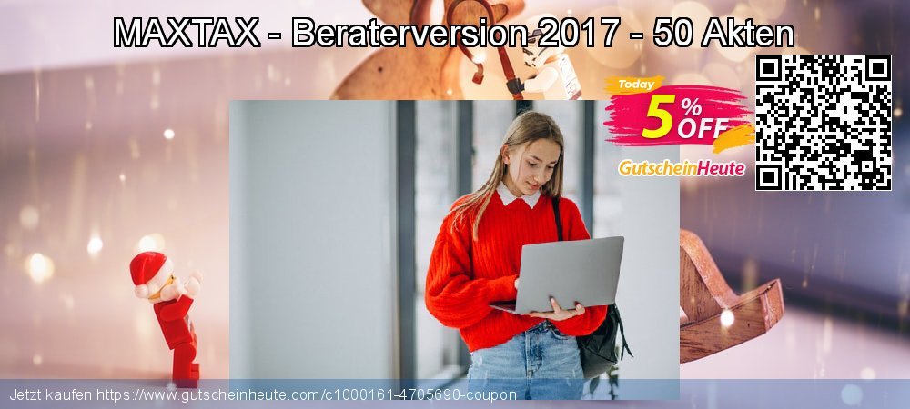 MAXTAX - Beraterversion 2017 - 50 Akten exklusiv Außendienst-Promotions Bildschirmfoto