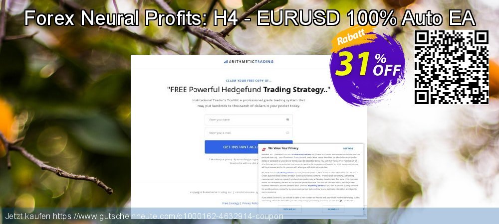 Forex Neural Profits: H4 - EURUSD 100% Auto EA ausschließenden Preisnachlässe Bildschirmfoto