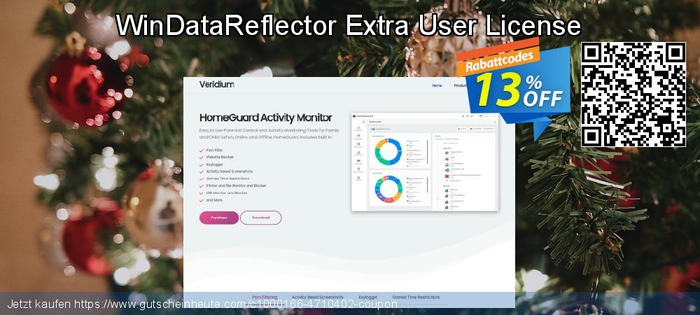 WinDataReflector Extra User License erstaunlich Promotionsangebot Bildschirmfoto
