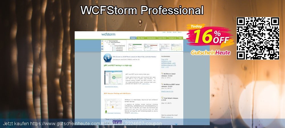 WCFStorm Professional unglaublich Sale Aktionen Bildschirmfoto