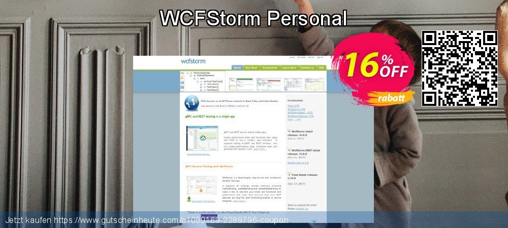 WCFStorm Personal ausschließenden Ausverkauf Bildschirmfoto