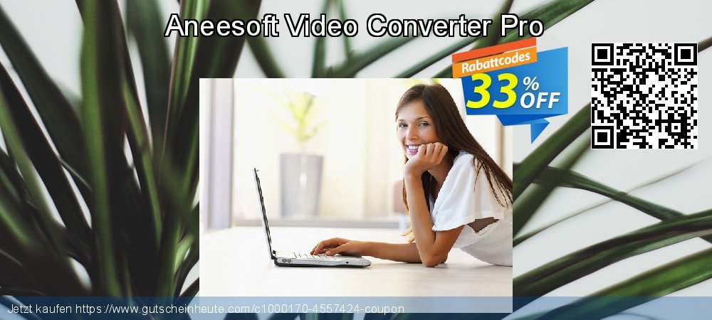 Aneesoft Video Converter Pro exklusiv Preisreduzierung Bildschirmfoto