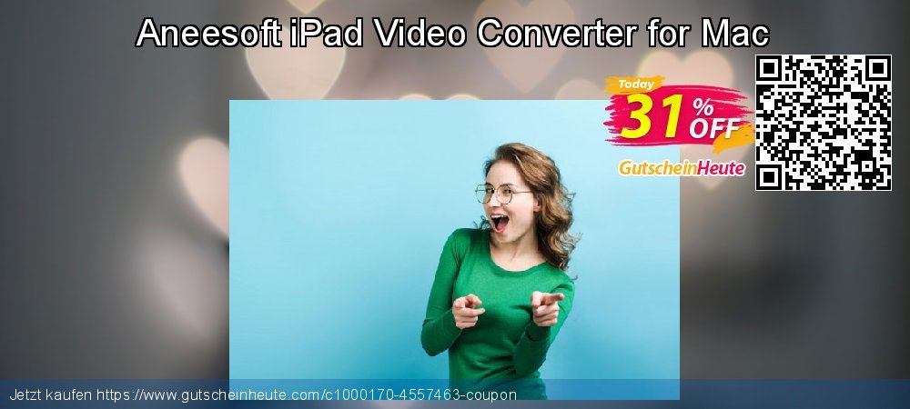 Aneesoft iPad Video Converter for Mac fantastisch Rabatt Bildschirmfoto